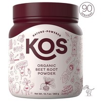 KOS Beet Root 비트 루트 분말 가루 파우더 360g, 이미지참조, 1세트
