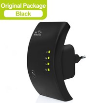 와이파이 티피링크 유 무선 공유기 리피터 2.4g 300mbps 증폭기 익스텐더 부스터, 협력사, 우리 플러그, 블랙 오리지널 박스