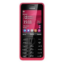 노키아 301 언락폰 WCDMA 2.4 "듀얼 SIM 카드 3.2MP 쿼티 키보드 사용 휴대 전화, 02 Dual sim cards, 02 빨간