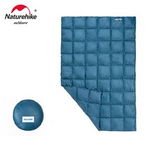 Naturehike-야외 다기능 이불 NH19LY010 여행용 초경량 다운 담요 목도리, CN, [01] Blue  139x925 cm