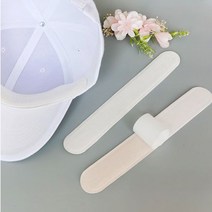 디엠몰 1+1 캡가드 모자 땀흡수패드 10P 스티커 화장 땀 셔츠 오염방지, 10P+10P, 화이트