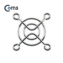 1+1 쿨러 그릴(40mm)쿨러 팬 그릴 Silver 먼지유입방지, 4개