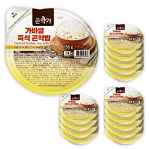 [곤약가] 155kcal 가바현미쌀 곤약 즉석밥 150g, 15개