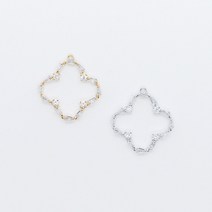 동대문153[DPC-0028]동대문 도매 악세사리 재료 부자재 글라스 큐빅 펜던트