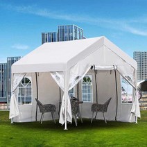 쉘터 텐트 타프 쉘 그늘막 3x3 미터 캠핑 차박 펜션, 1. 3mx3m 기본