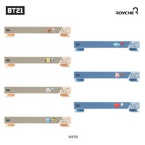 로이체 BT21 베이비 리틀버디 2채널 멀티미디어 사운드바 스피커, 쿠키, BT21-RSB-3E-CK