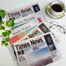 실블리샵 영자신문 빈티지 감성 인테리어 촬영소품 예쁜 포장지, 2. FINANCIAL TIMES(핑크)
