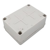 정션박스 분전함150x110x70 방수 접합 상자 ABS 플라스틱 IP65 DIY 야외 전기 연결 케이블 지점 정상, 한개옵션0