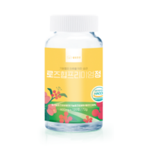 웰빙곳간 로즈힙 프리미엄정 600mg 120정 HACCP 인증 피시콜라겐 엘라스틴, 4개, 01. 120정(4개월)