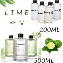 프리미엄 디퓨저 라임향 방향제 실내 거실 사무실 학원 가게 인증 200ml 500ml, 3개