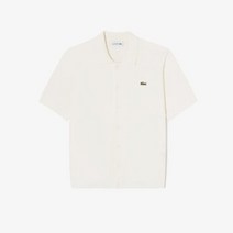 라코스테 남성 반팔 카라형 버튼 가디건 AH257E-54G 70V 오프화이트 기본티 면티 여름반팔