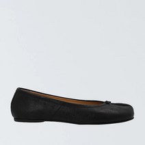 메종 마르지엘라 명품마르지엘라 22FW 발레리나 블랙 타비 플랫슈즈 S58WZ0042 PR058 T8013