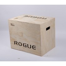 크로스핏 박스 폴리오박스 하체 운동 기구 우드 점프, 16X20X24검은색미끄럼방지테이프스티커