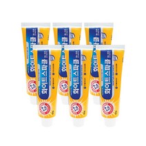 암앤해머 화이트스파클 치약, 121g, 6개