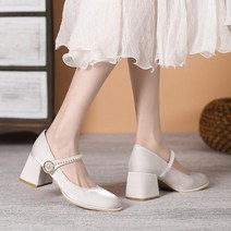 메리 제인 여자구두 스트랩 슬링백 힐 발목 수제화 끈 발편한 슈즈 웨딩 여름 샌들 슬리퍼 데일리 하객룩