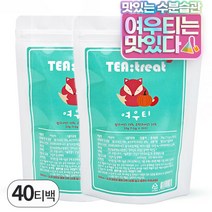 티트리트 여우티 팥호박차, 20개입, 2개, 1.5g