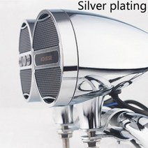 방수 오토바이 12v mp3 플레이어 증폭기 usb 블루투스 호환 음악 플레이어 fm 라디오 프로스트 스테레오 스피커 mt473, 은도금