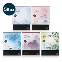 [혜민원] 한방차 5종 세트 고급 삼각 티백 2.0g x 10개