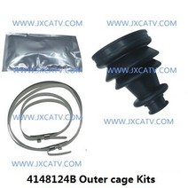atv부품 4륜바이크부품폴라리스 570 레인저 800 RZR 900 1000 및 브루투스 2013 용 CV 부트 키트 액슬 드, 06 Black, 06 Black