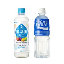 이프로부족할때 아쿠아제로 500ml 6페트 + 포카리스웨트 500ml 6페트 / 총 12페트, 상세페이지 참조