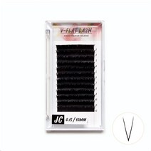 포레버제이 V 플랫 래쉬 / V플랫모 / 2D 플랫모 / 볼륨 플랫래쉬 0.15 JC컬, JC 8mm