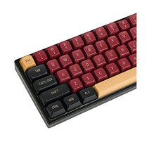 Taeeiancd PBT 키캡 - 사이드 프린트 세트 맞춤형 키캡을 통한 더블 샷 미니멀리스트 화이트 체리 프로파일 130키 안시 미국 레이아웃 60% 65% 95% 기계식 키보드, DKK-Red Knight CSA