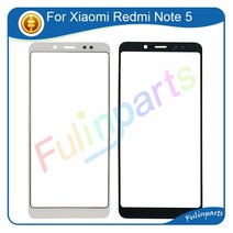 휴대폰액정수리 폰수리 LCD Xiaomi Redmi Note 5 용 5.99 인치 전면 스크린 외부 유리 터치 커버 패널 렌즈 교체 부품 블랙 화이트 도구, [02] White Best Quality