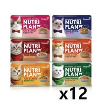 동원 뉴트리플랜 고양이 습식캔 160g X 24개입, 흰살참치와 게맛살