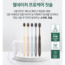 웰네이처 프로케어 칫솔, 5개입, 1개