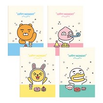 카카오프렌즈 KF 해피모먼트 신학기 무선제본노트 1권, 어피치