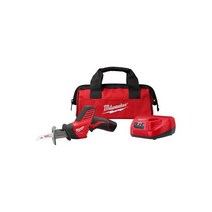 Milwaukee 소형 왕복 톱 미니 Sawzall Cordless w/ Charger 배터리 공구 가방 키트