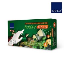 ABENA 식품용 니트릴장갑 DK550KF 100매, L