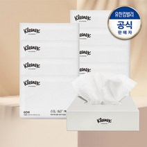 [내일도착] 크리넥스 스타일 에디션 60매X10입+티슈 케이스SET, 없음