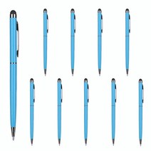 정전식 스타일러스 터치 볼펜, 블루(10pcs), 10개