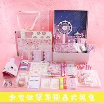 입학선물 볼펜 샤프 파카펜 문방구 인터넷 레드 세트 선물 벚꽃소녀 마음 학용품 개강 중학, 46 그레이/M/L