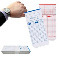 100매 BX1500 아마노 출퇴근카드 BX1600 용