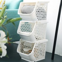 [브이앤비리빙] 플러스수납함 야채수납 옷수납, 단일상품_색상_상세페이지참조, 1개