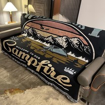 캠핑 담요 식탁보 방 침실 거실 소파 스카프 장식 태피스트리 담요Yq0228, 가로버전 220 160cm