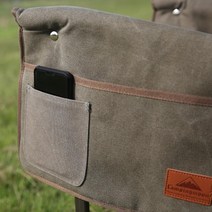 낚시용 캠핑의자팔걸이 포켓수납커버 휴가 커플여행 비박 야외취사 차박 캠린이, 1개, 왼쪽