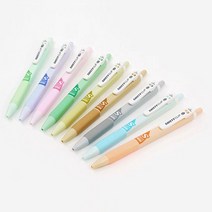 사각 바디 검정색 볼펜 니들펜 0.38/0.5/0.7mm, 소다라떼