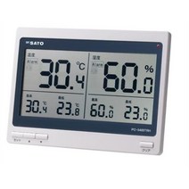 사토 대형 디지털온습도계 PC-5400TRH 0.0 - 50.0(도) 바니비 11115EA, 쿠팡 1, 쿠팡 본상품선택