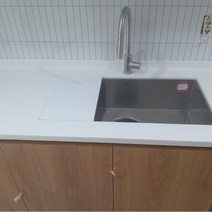 국산인조대리석 싱크대 조리대 확장 주문제작 핸드메이드, 그레이, 35cm, 1개
