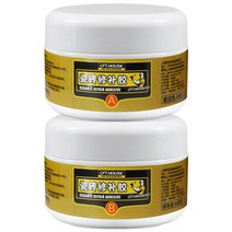 욕실타일금 화장실타일깨짐 욕실타일 금간타일보수, 타일접착제 흰색 100g 네일프리 글루 2장