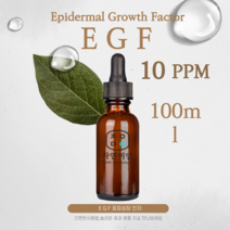 에코문 EGF10ppm 100ml /나노 이지에프 앰플 원액 에센스 리포좀 펩타이드 원료, 1개