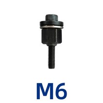 팝너트건 리벳건 전동 수동 rtnut rivet nut gun drill adapter tool riveting manual threaded hand riveter 금속 번호판, m6, 1개