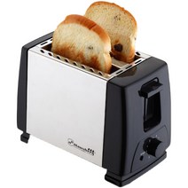 샌드위치 토스트 기계 빵 토스터 2 슬라이스 스테인리스 메이커 오븐 아침 식사 가정용, [04] 대만용 110V 검정색