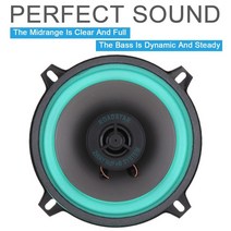 명품스피커 바닥 우퍼 스피커 통 액티브 카 오디오 튜닝 4 인치 100w 범용 자동차 hifi 동축 차량 도어 자동 음악 스테레오 전체 범위 주파수 확성기, 6.5인치