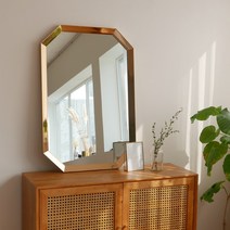 마루이 블링 골드 팔각거울 600X900_