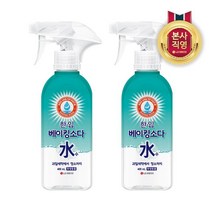 LG생활건강 한.입 베이킹소다수 400ml x 2개, 단일옵션