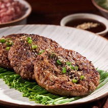 전주 한옥마을 맛집 하영이네 오색 떡갈비 120gX20팩세트 (순한맛매운맛비트카레새싹보리언양식 소불고기), 03_비트맛 떡갈비 120gX20팩